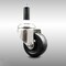 Service Caster 3 Inch 316SS Soft Rubber Wheel Swivel 7/8 Inch Expanding Stem Caster SCC SCC-SS316EX20S314-SRS-78 - alternate 1